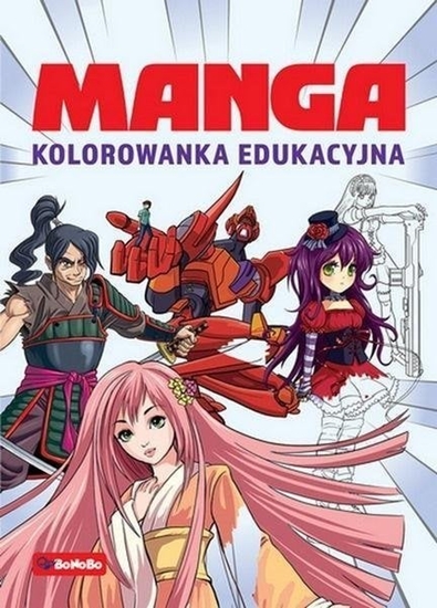 Picture of Manga. Kolorowanka edukacyjna