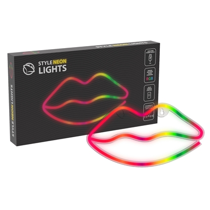 Attēls no Manta SNL61RGB Style Neon Lights LIPS