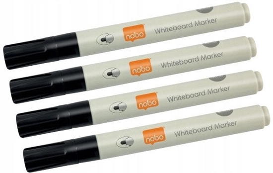 Picture of Markery Nobo czerne z recyclingu 4szt