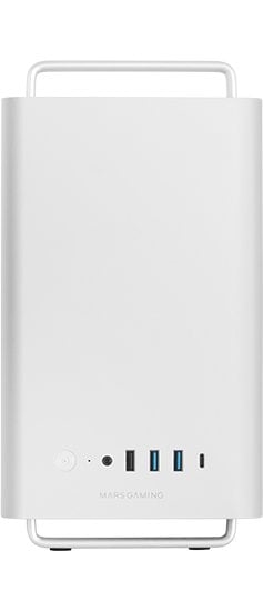 Picture of Mars Gaming MCELITEW Premium Aluminum Tower PC Case mATX