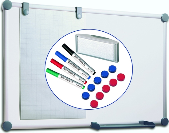 Picture of Maul MAUL Whiteboard MAULpro 90x60cm komplett Set