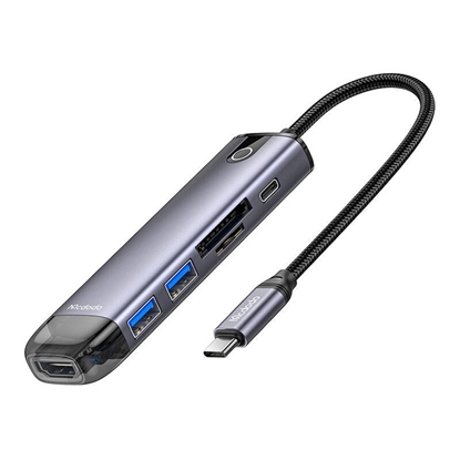 Picture of Mcdodo Mcdodo HU-7420 10-in-1 USB-C Hub (USB-C, HDMI, VGA, USB3.0*2, USB3.0*2, SD, TF)