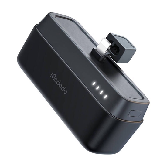 Picture of Mcdodo Mcdodo Power Bank MC-6281 20W, 5000mAh with Lightning connector (black)