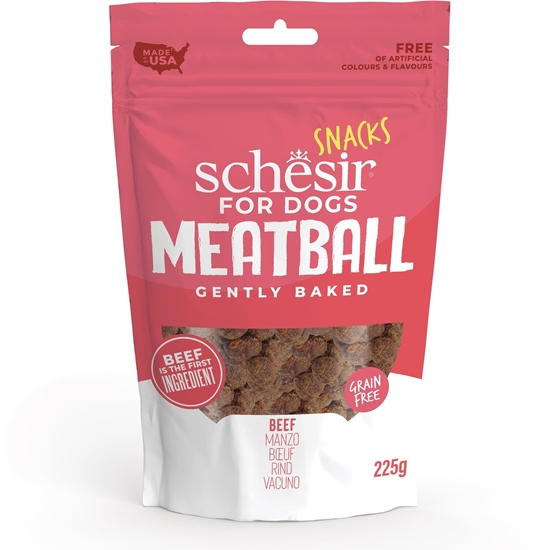 Picture of Meatball, przysmak, dla psw, kulki misne woowe, 225 g, saszetka