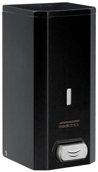 Изображение MEDICLINICS DJ0031B Muilo Dozatorius, Nerdijantis Plienas, Juoda Epoksidin, 1,5 L,