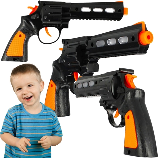 Picture of Mega Creative PISTOLET B/O 23CM MIX2 MC DISP12/144/288