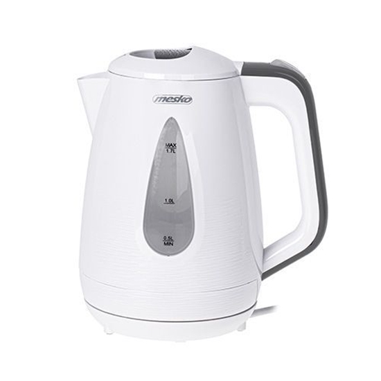 Picture of Mesko Kettle | MS 1261g | Electric | 2200 W | 1.7 L | Polypropylene | 360° rotational base | Grey