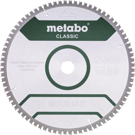 Picture of Metabo METABO PIA TARCZOWA FZ/TZ  305x30x80z