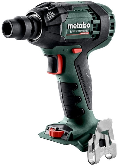 Picture of Metabo SSW 18 LTX 300 BL, Impact wrench, Brushless, Black, Green, Red, 1/2", 2650 RPM, 300 N·m - SOLO