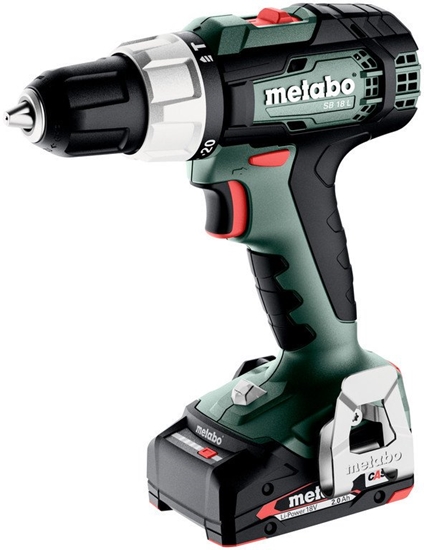 Изображение METABO.SB 18 L in metaBOX 145 case, with SC 30 charger + 2 Li-Ion batteries 18 V / 2.0 Ah