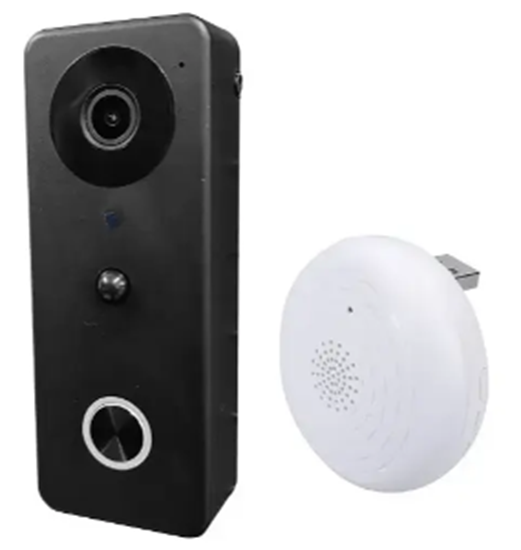 Изображение Metec HS084165 Battery-Powered Video Doorbell
