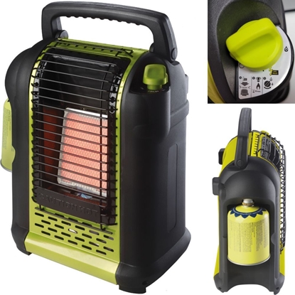 Attēls no Meva Gas tourist heater for gas cartridges OXYSTOP OLYMP 2kW