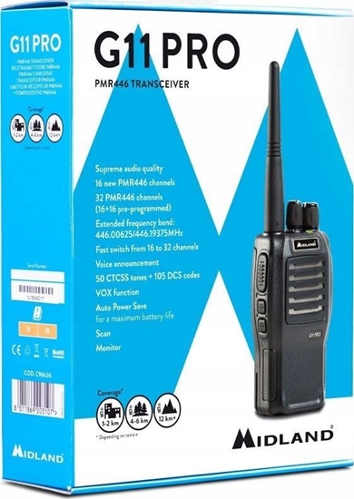 Picture of Midland G11 Pro radio PMR 446