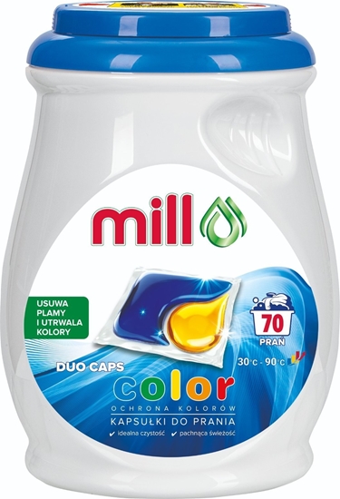 Picture of Mill Kapsuki do prania koloru i MILL Duo Professional 70szt