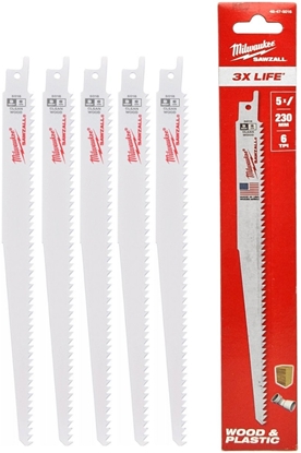 Изображение MILWAUKEE BRZESZCZOT S BIMETAL 230mm/6T /5szt.
