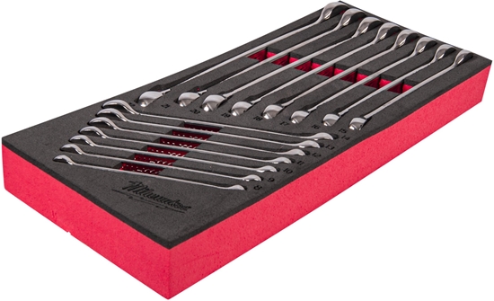 Изображение MILWAUKEE FOAM INSERT WITH BENT KEYS 9pcs. %%%