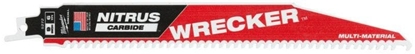 Attēls no MILWAUKEE SAW BLADE S TCT WRECKER NITRUS WITH CARBIDE 230mm/6T /1pc.