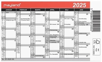 Изображение Mini kalender 2025