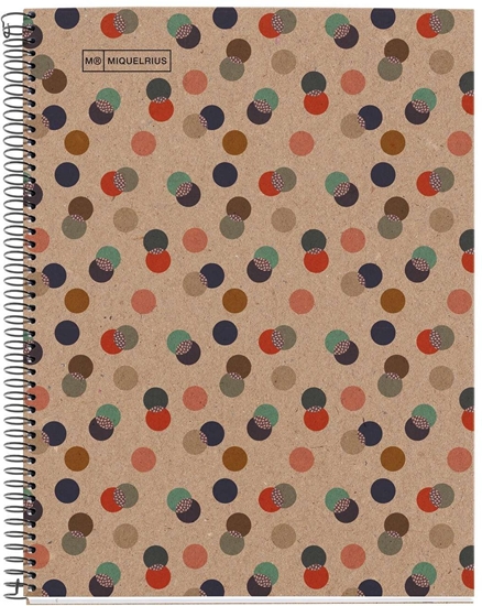 Picture of Miquelrius Notizblock CONFETTII Recy. A4 80 Blatt