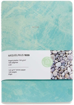 Picture of Miquelrius STONE PAPER Notizbuch A5 Blanco GREEN Grün