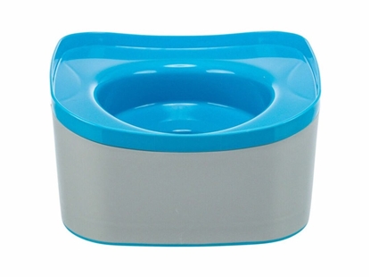 Picture of Miska chodzca dla zwierzt domowych Trixie Niebieski Ciemny szary Plastikowy 21  11  21 CM