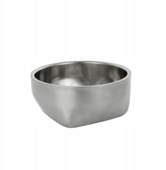 Picture of Miska poduna, dla psa, stal nierdzewna,  z podwjnymi ciankami, 16cm
