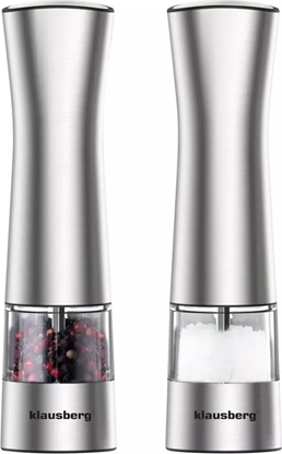 Изображение Mynek do przypraw Klausberg ZESTAW MYNKÓW ELEKTRYCZNYCH DO PIEPRZU I SOLI KLAUSBERG KB-7610