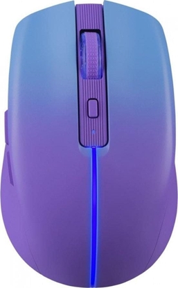 Picture of Mysz bezprzewodowa MYSTERY MM-301 RF+BT 1600DPI 6P fioletowa