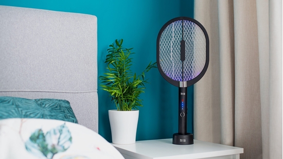 Изображение ML Elektryczna apka / lampka na owady 3w1 TEESA