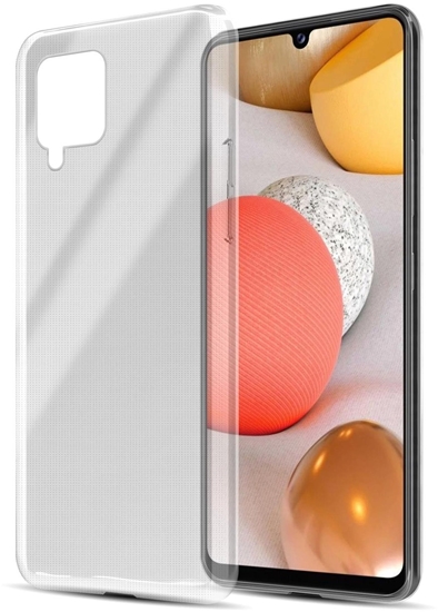 Picture of Mocco Acrylic Back Case Silicone Case for Samsung Galaxy A42 5G Transparent