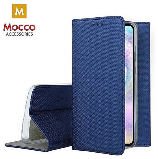 Изображение Mocco Smart Magnet Book Case For Apple iPhone 12 Pro Max Blue