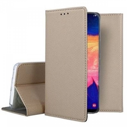 Изображение Mocco Smart Magnet Book Case For Samsung Galaxy S21 Plus Gold