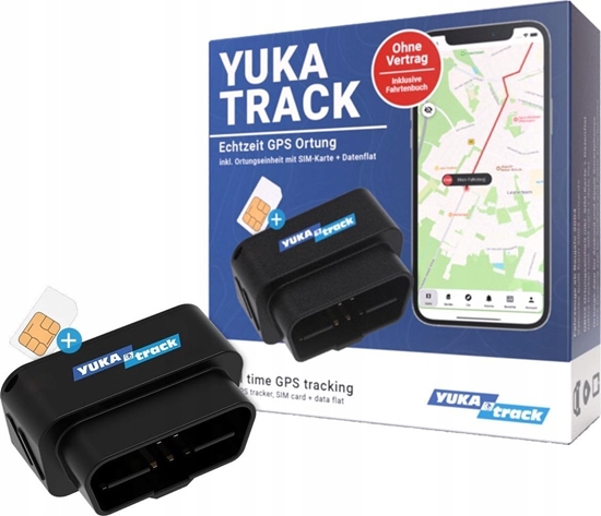 Изображение Modu GPS Ksix IoT YUKAtrack AIO GPS OBD2 Car Tracker with SIM + Data Flat
