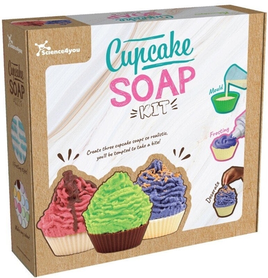 Изображение Mokslo rinkinys - Keksiuko formos muilo rinkinys