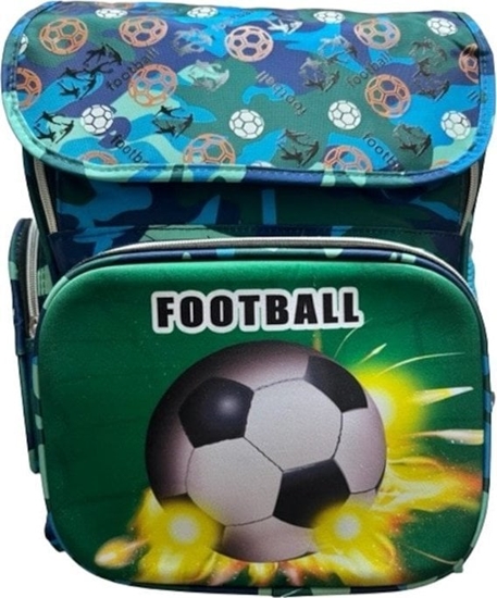Picture of Motivo Plecak szkolny Motivo Football  + Worek do butów [H]