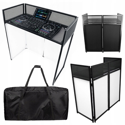 Изображение Mozos EPDJ-100 Duy ekran / parawan ze stoem dla DJ`a