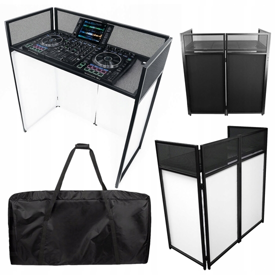 Изображение Mozos EPDJ-100 Duy ekran / parawan ze stoem dla DJ`a