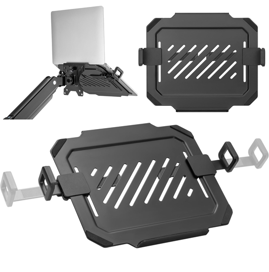 Picture of MOZOS LP-BASIC PODSTAWKA POD LAPTOP DO UCHWYTÓW BIURKOWYCH