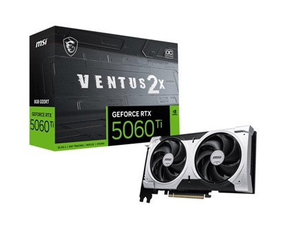 Attēls no MSI GeForce RTX 5060 Ti 8G Ventus 2X OC Plus  8192 MB GDDR7