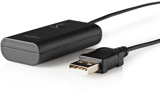 Изображение Nedis Nadajnik Bluetooth BTTR050BK AUX/USB SBC Do 1 urzdzenia Czarny