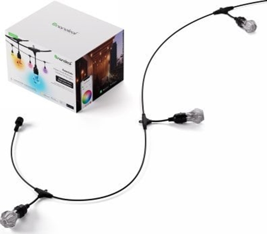 Picture of Nanoleaf Essentials Matter Smart Multicolour Outdoor String Lights Expansion 15m | 16M+
