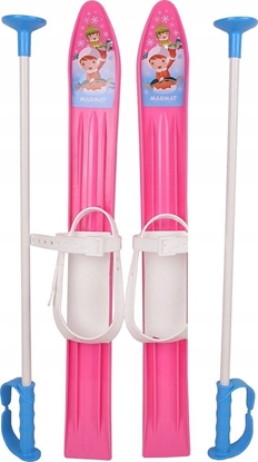 Picture of Narty dla Dzieci Zestaw MARMAT Pink 60 cm