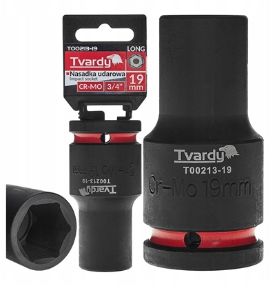 Picture of Nasadka udarowa duga 3/4" 6-kt 19mm CR-MO (1/20)