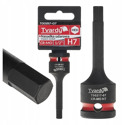 Picture of Nasadka udarowa HEX 1/2" H7 CR-MO (10/100)