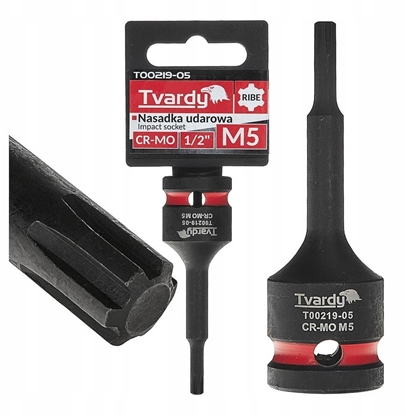 Picture of Nasadka udarowa RIBE 1/2" M5 CR-MO (10/100)