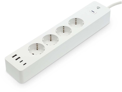 Attēls no Nedis SmartLife WIFIP313FWT smart extension cord, 16 A, 3680 W