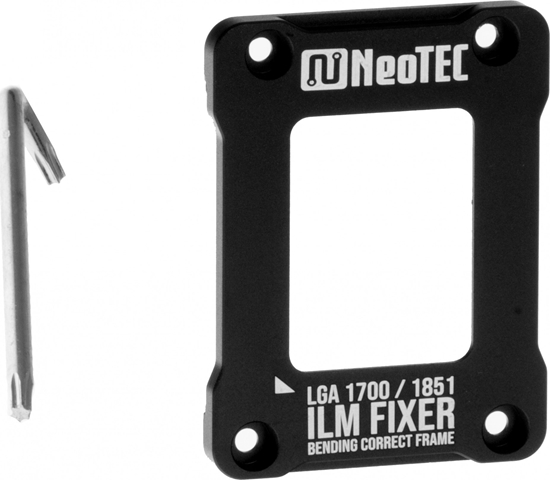 Изображение NeoTec ILM Fixer ramka kontaktowa Black LGA 1700 Bending Correct Frame