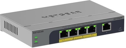 Picture of NETGEAR 5PT GB PLUS Switch W/ POE+ GS105EPP