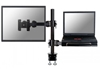 Picture of NEWSTAR FLAT SCREEN & NOTEBOOK DESK MOUNT (CLAMP)  10-27" BLACK