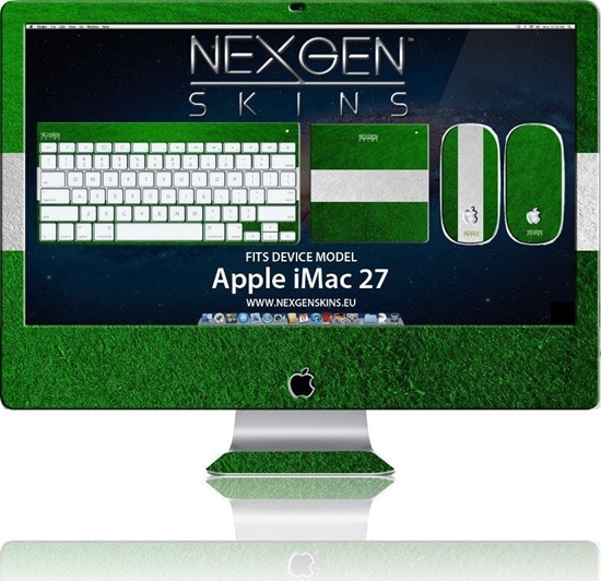 Picture of Nexgen Skins Zestaw skórek na obudow z efektem 3D iMac 27 (On the Field 3D)